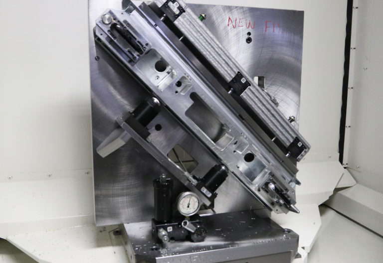 Die casting tooling fixture in the PHB engineering lab